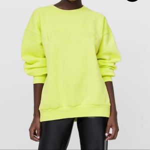 Bright Yellow Sweater